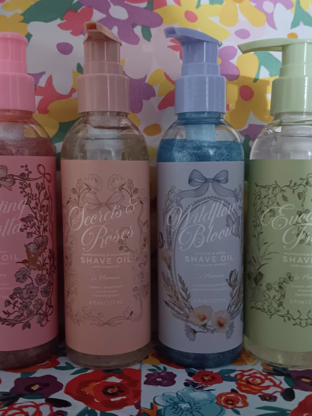 Shave Oil - Pink Scented Women's Shave Oil
